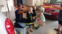 Nyílt nap a tatabányai és esztergomi tűzoltóknál