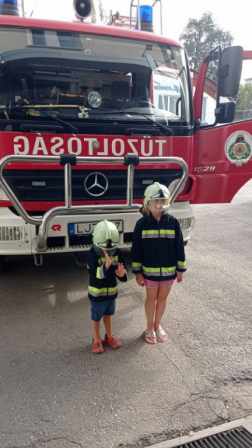 Nyílt nap a tatabányai és esztergomi tűzoltóknál