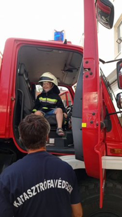 Nyílt nap a tatabányai és esztergomi tűzoltóknál