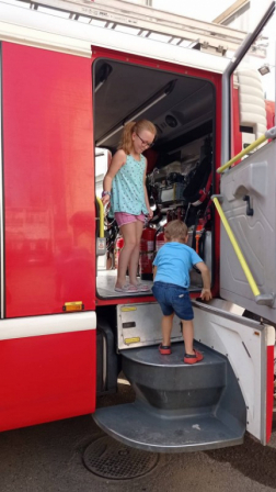 Nyílt nap a tatabányai és esztergomi tűzoltóknál
