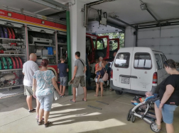 Nyílt nap a tatabányai és esztergomi tűzoltóknál