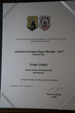 Az év tűzoltóját díjazták pénteken