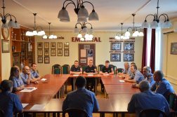 Újonc tűzoltók a vármegyében