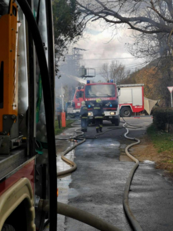 Elkélt a tűzoltói segítség vasárnap