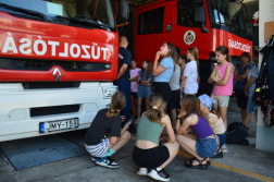 Látogatóban a Kőkúti iskola diákjai