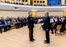 Előléptetés, elismerés a Komárom-Esztergom Vármegyei Katasztrófavédelmi Igazgatóságon