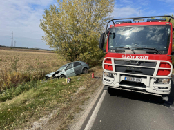 Baleset a 8119-es úton