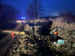 Baleset Bokod és Oroszlány között