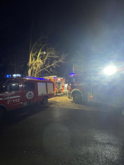 Faház égett Oroszlány külterületén