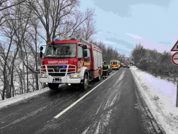 Baleset Szomód és Dunaszentmiklós között