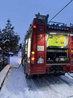 Műhely égett Komáromban