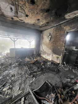 Tűz keletkezett egy családi házban Tatabányán