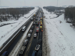 Baleset az M1-es autópályán