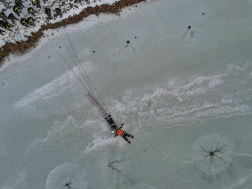 Gyakorolták a jégről mentést