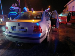 Három személygépkocsi ütközött össze Komáromban