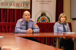 Újoncokat köszöntöttek a vármegyei katasztrófavédelmi igazgatóságnál