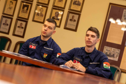 Újoncokat köszöntöttek a vármegyei katasztrófavédelmi igazgatóságnál