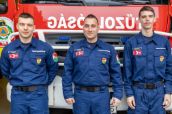 Újoncokat köszöntöttek a vármegyei katasztrófavédelmi igazgatóságnál