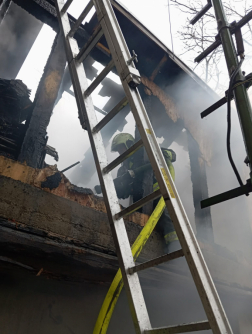 Kigyulladt kazánház miatt riasztották a tűzoltókat