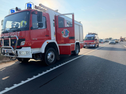 Két kamion karambolozott tegnap az M1-es autópályán