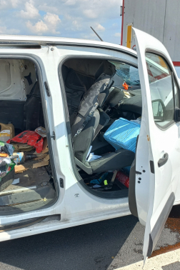 Baleset az M1-es autópályán