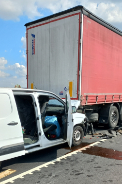 Baleset az M1-es autópályán