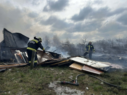 Hatalmas területen égett az aljnövényzet