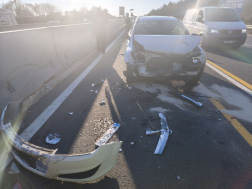 Baleset az M1-es autópályán