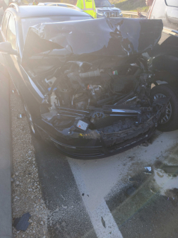 Baleset az M1-es autópályán