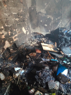 Kigyulladt egy lakás Tatabányán