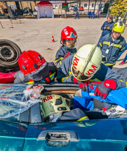 Második lett vármegyénk csapata az országos műszaki mentő versenyen