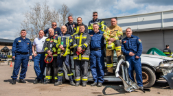 Második lett vármegyénk csapata az országos műszaki mentő versenyen