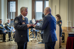 Forró Csaba tűzoltó őrnagy