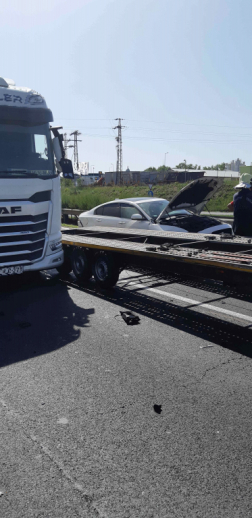 Öt gépjármű ütközött az autópályán