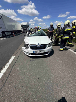 Baleset történt az M1-es autópályán