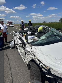 Baleset történt az M1-es autópályán