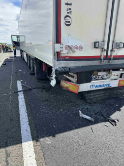 Baleset történt az M1-es autópályán