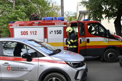 Határon átnyúló gyakorlaton vettek részt az önkéntes tűzoltók