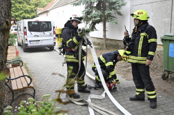 Határon átnyúló gyakorlaton vettek részt az önkéntes tűzoltók