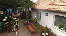 Határon átnyúló gyakorlaton vettek részt az önkéntes tűzoltók