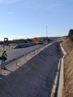 Fúziós gyakorlat az autópályán