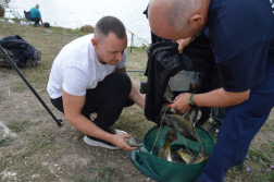 Tatabányai tűzoltók nyerték a horgászversenyt