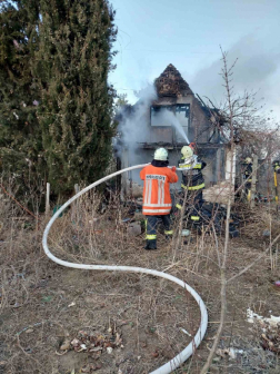 Tűzoltás Nyergesújfalun